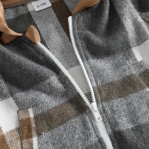 MERSARIPHY Toddler Boy Hoodies Jacket Baby Boy Lightweight Zip Up Coat - Image 4