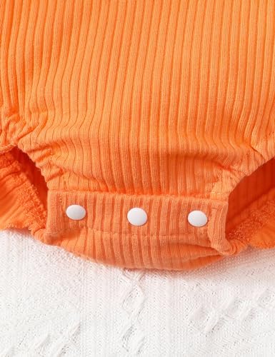 Fullfamous Baby Girl Ruffled Jumpsuit and Headband Set - Image 6