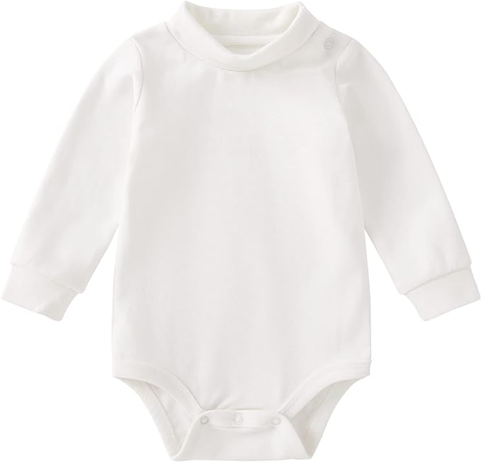 pureborn Baby Girls Boys Bodysuit Super Soft Cotton Romper 0-24 Months | by pureborn