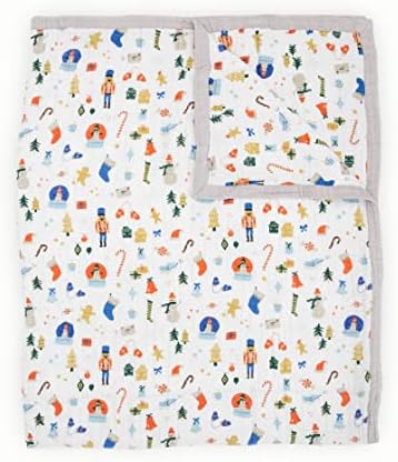 Little Unicorn Premium Quilted Throw | Super Soft by LittleUnicorn