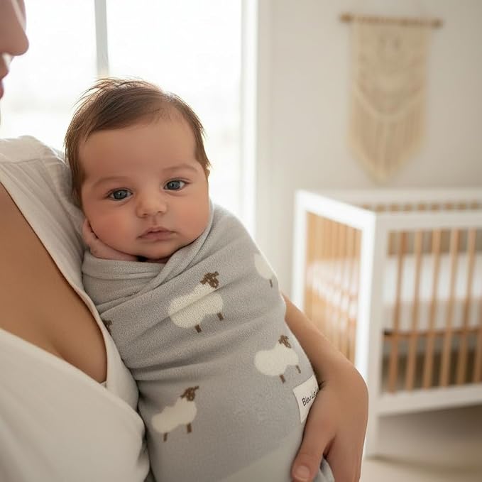 Knit Baby Swaddle Blanket - Image 8