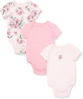 Little Me Clothes for Baby Girls' 3-Pack 100% Cotton Bodysuits by LittleMeChildrensApparel