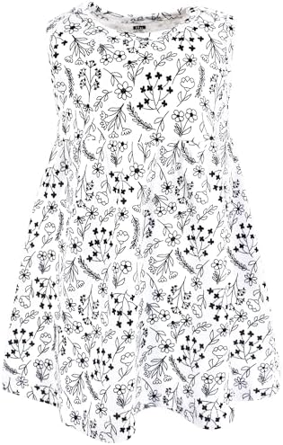 Hudson Baby Infant and Toddler Girls Cotton Dress and Cardigan Set - Image 4