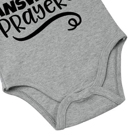 listery I'M Proof That God Answers Prayers Baby Bodysuit Baby Religious Infant - Image 4