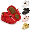 Meckior Infant Baby Girls Soft Sole Bowknot Princess Wedding Dress Mary Jane by Meckior