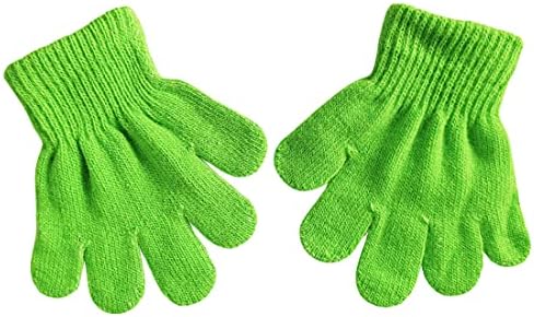Toddler Boys and Girls Winter Knitted Writing Gloves, 1-3 Years Old by Unknown