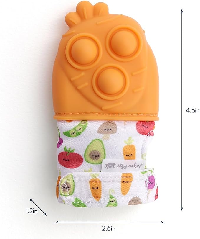 Itzy Ritzy Silicone Teething Mitt - Image 6