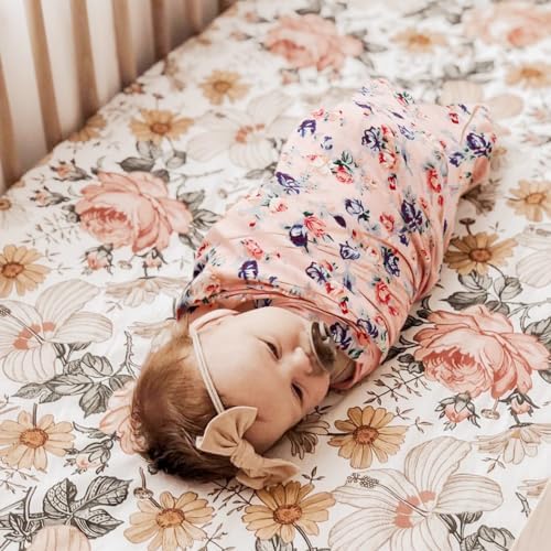 DRESHOW BQUBO Baby Girl Newborn Receiving Blanket - Image 6
