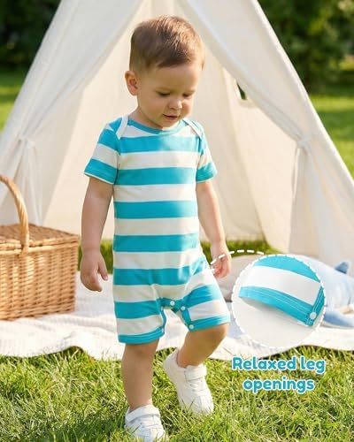 NZRVAWS Newborn Baby Boy Clothes Infant Romper 2-Pack outfit Cute Pattern - Image 3