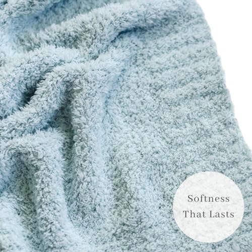 Saranoni Bamboni Luxury Baby Blanket | Cozy & Soft Plush Receiving Blankets | - Image 5