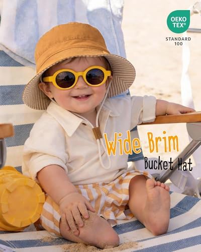 FURTALK Baby Sun Hat for Boys Girls Toddler Summer Bucket Hats Kids UPF 50+ - Image 3