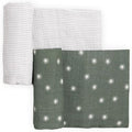 Little Unicorn 100% Certified Natural Organic Cotton Muslin Swaddle Blanket 2 by LittleUnicorn