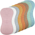 Frienda 8 Pack Muslin Burp Cloths by Frienda