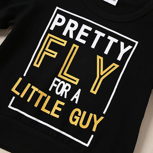 YALLET Baby Toddler Boy Clothes Fall Winter Outfit Long Sleeve Sweatshirts - Image 4