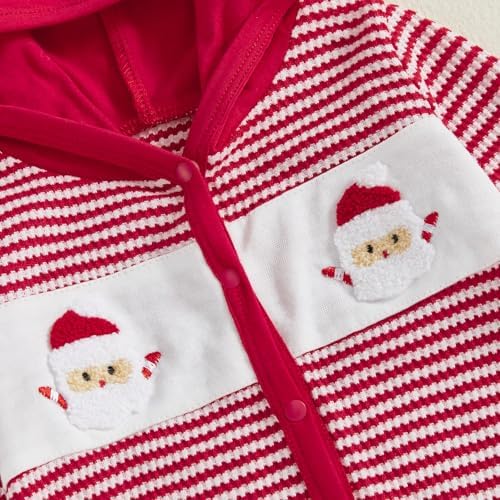 Fall Baby Clothes Newborn Boy Girl Hoodie Romper Long Sleeve Jumpsuit Winter - Image 4