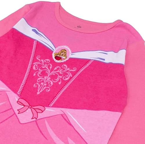 Disney Unisex Kids' 6-piece Snug-fit Cotton Matching Comfortable Pajama Set - Image 4
