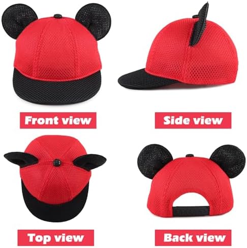 JANGANNSA Baby Duck Cap Infant Kids Sun Hat Bear Cute Cartoon Caps Spring Summer - Image 2
