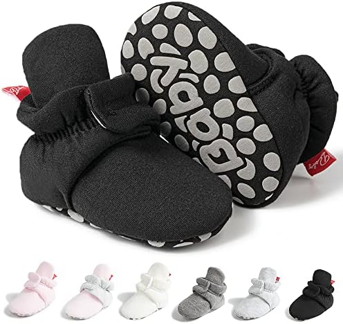 Meckior Newborn Infant Baby Girls Boys Warm Fleece Winter Booties First Walkers by Meckior
