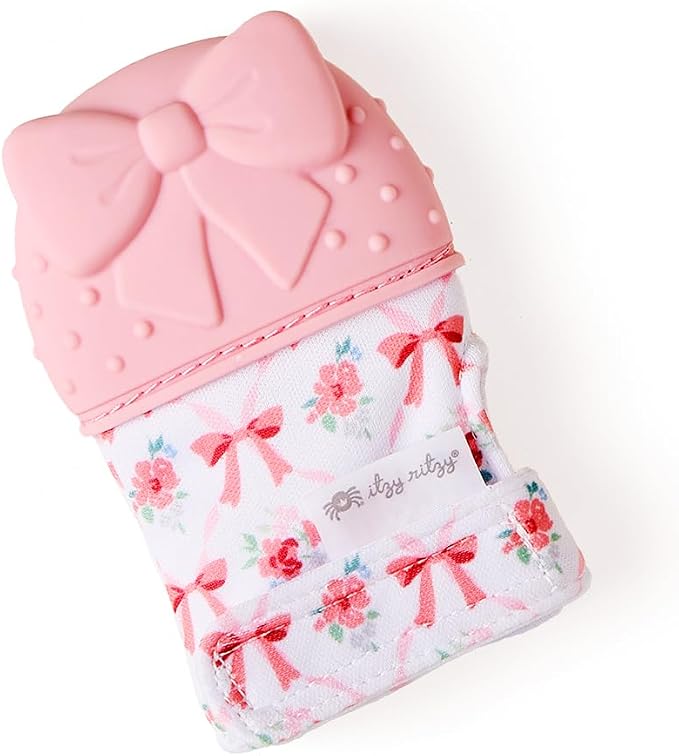 Itzy Ritzy Silicone Teething Mitt, Soothing Infant Teething Mitten by Unknown