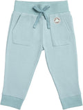MON CHOU Organic Cotton Joggers - 100% Pima Cotton Baby Pants - Lightweight and Breathable Infant Pants for All Seasons
