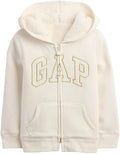 GAP Baby Girls' Cozy Logo Full Zip by GAP