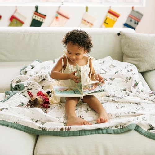 Little Unicorn Premium Quilted Throw | Super Soft - Image 6