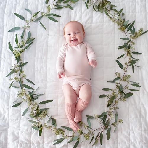 KYTE BABY Soft Bamboo from Rayon Long Sleeve Unisex Bodysuit, 0-24 Months - Image 2