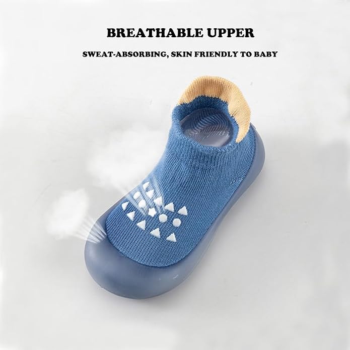 Baby Non Slip Socks Shoes Toddler Girls Boys First Walking Shoes Infant Indoor - Image 6