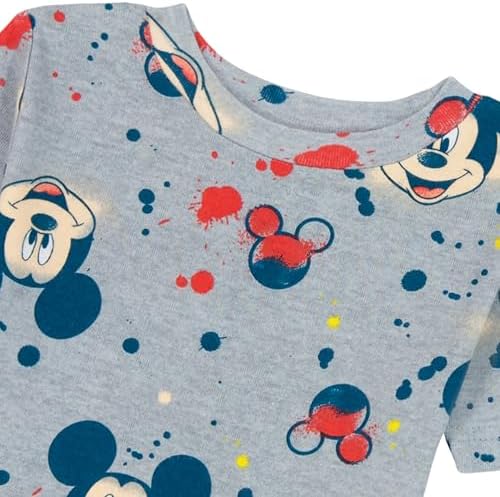 Disney Boys' 4-Piece Snug-fit Cotton Matching Comfortable Pajama Set, Soft & - Image 3