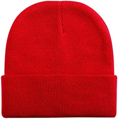 DOOVID Toddler Beanie Kids Warm Knit Beanie Hat Baby Boys Girls Knit Caps by DOOVID
