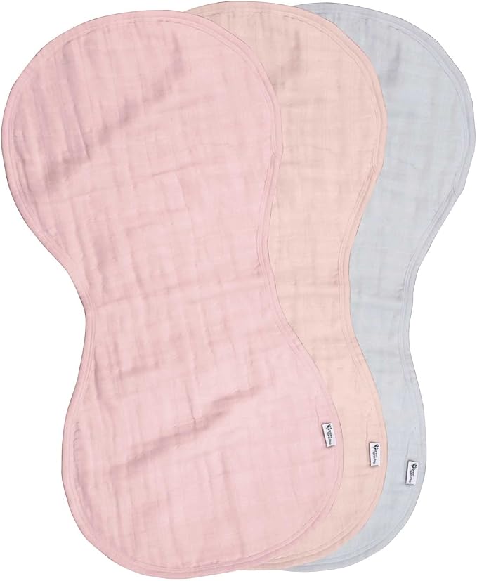 green sprouts Organic Cotton Muslin Burp Cloths, Adult Use Only, Hypoallergenic by GreenSprouts