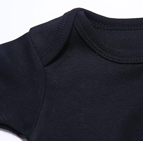 ROMPERINBOX Unisex Baby Onsies Solid Baby Bodysuit Romper Blank - Image 3