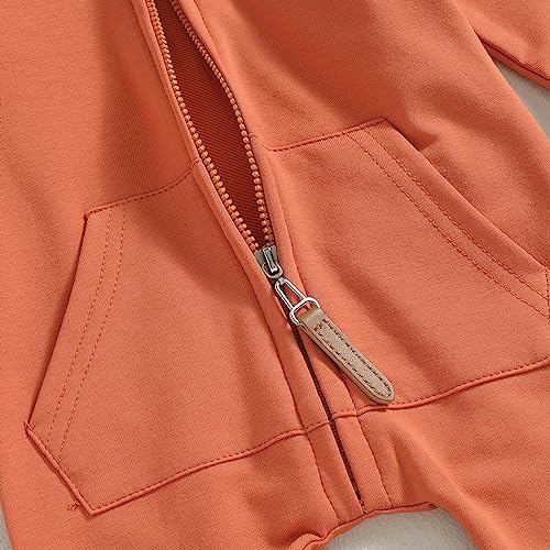 Fall Baby Clothes Newborn Boy Girl Hoodie Romper Long Sleeve Jumpsuit Winter - Image 6