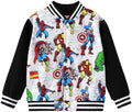 Disney Bomber Jacket Spider Man Marvel Toy Story Cars Varsity Cardigan2-13Y by Disney