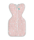 Love to Dream Swaddle UP, Sleep Sack 0-3 Months, Self-Soothing, Improves Sleep, Snug Fit Helps Calm Startle Reflex, Baby Essentials Must Haves Newborn, 1.0 TOG, 8-13 lbs, Eclipse Pink
