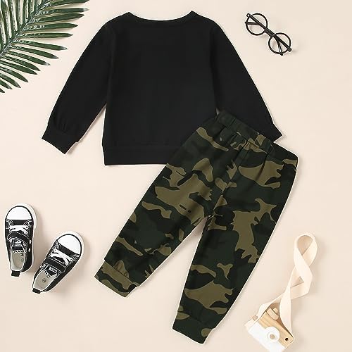 YALLET Baby Toddler Boy Clothes Fall Winter Outfit Long Sleeve Sweatshirts - Image 2