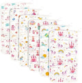 Baby Burp Cloths Muslin Washcloths 6 Pack Cotton Burp Rags by Decalsweet