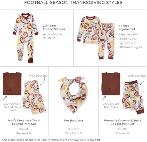 Burt's Bees Baby Matching Family Jammies, Organic Cotton, Holiday Pajamas - Image 2