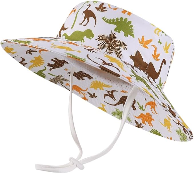 LANGZHEN Sun Protection Hat for Kids Toddler Boys Girls Wide Brim Summer by LANGZHEN