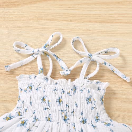 YOUNGER TREE Baby Girl Clothes Infant Summer Romper Dress Sleeveless Bodysuit - Image 4