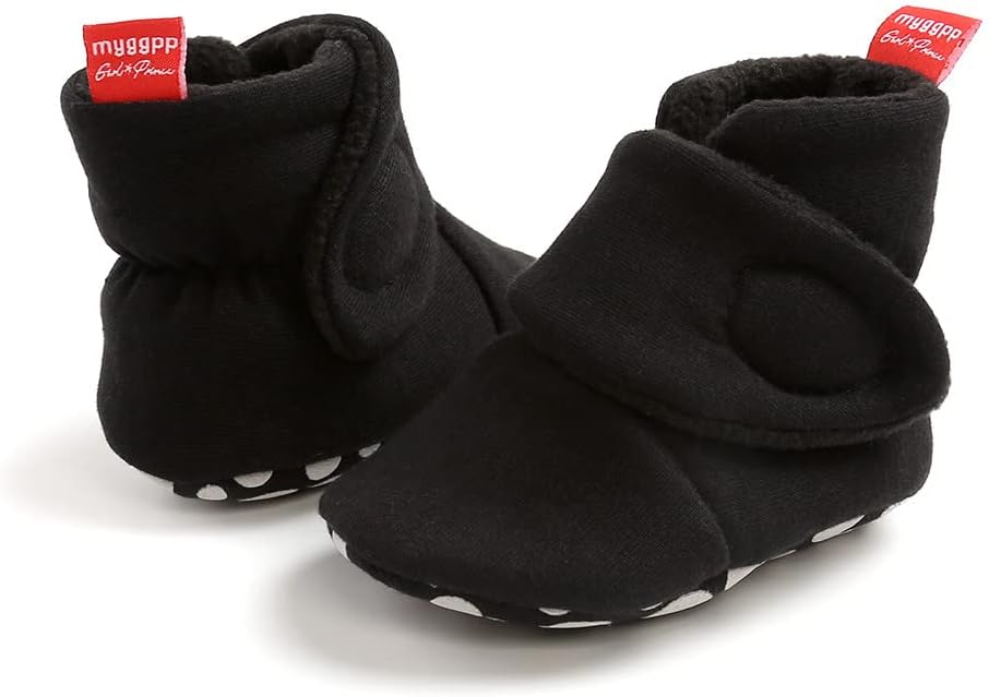 Baby Booties Cozy Fleece Slippers Soft Baby Shoes - Image 6