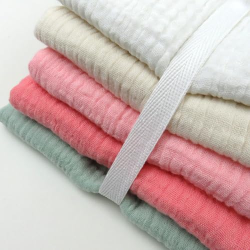 HonestBaby Multipack Woven Burp Cloths Soft Absorbent Multi-layered 100% - Image 3