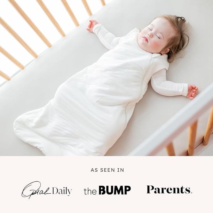 KYTE BABY Sleep Bag 1.0 TOG, Rayon Made From Bamboo Wearable Blanket, Dual - Image 6