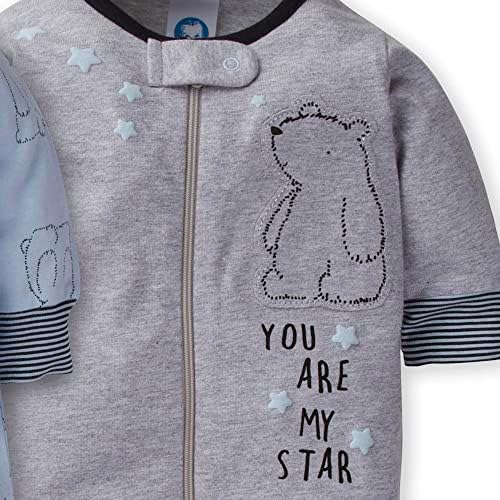 Gerber Baby Boys’ 2-Pack Sleep ‘N Play Pajamas - Image 3