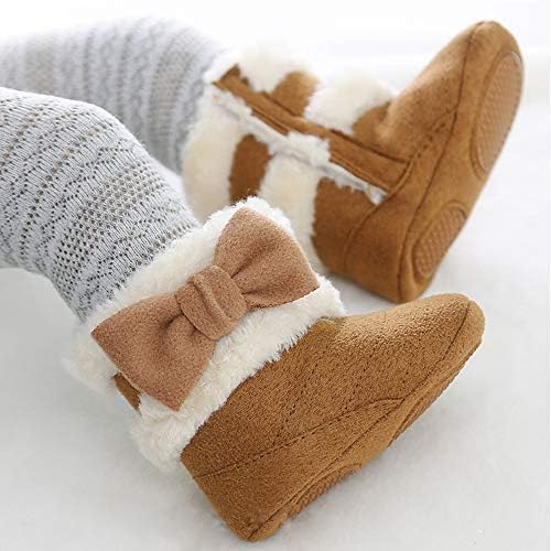 Timatego Baby Girl Cowboy Tassel Boots Side Zipper Non Slip Stay On Booties - Image 3