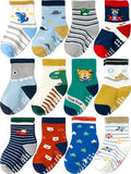 Aroveea Toddler Socks Non Slip Grip Ankle Baby 12 Pack by Aroveea