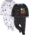 Gerber Baby Boys’ 2-Pack Sleep ‘N Play Pajamas by Gerber