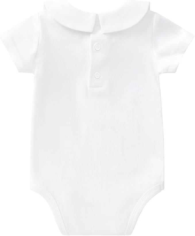 pureborn Baby Girls Boys Bodysuit Super Soft Cotton Romper 0-24 Months | - Image 6