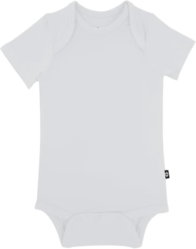 KYTE BABY Short Sleeve Baby Bodysuit, Buttery Soft Rayon Made From Bamboo by KYTEBABY