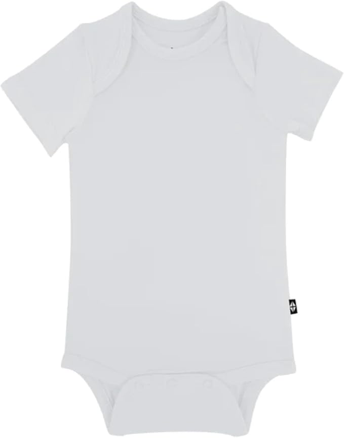 KYTE BABY Short Sleeve Baby Bodysuit, Buttery Soft Rayon Made From Bamboo by KYTEBABY